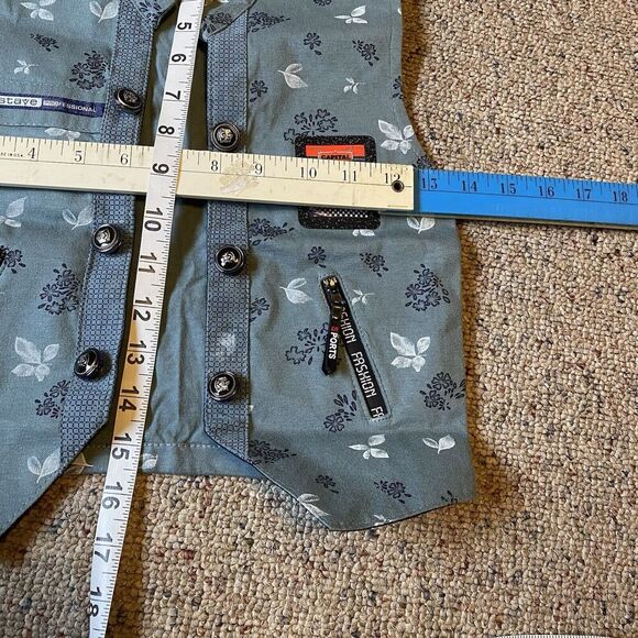 Vintage D.C Boy Fashion Vest Sz 2T Sports Theme Car Racer Professional Adorable - Picture 3 of 7